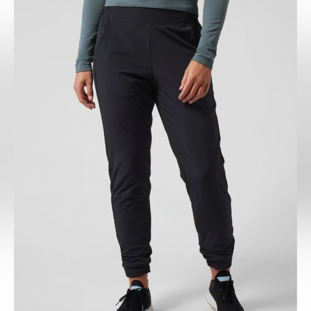 Athleta Brooklyn Lined Jogger Black Size 6